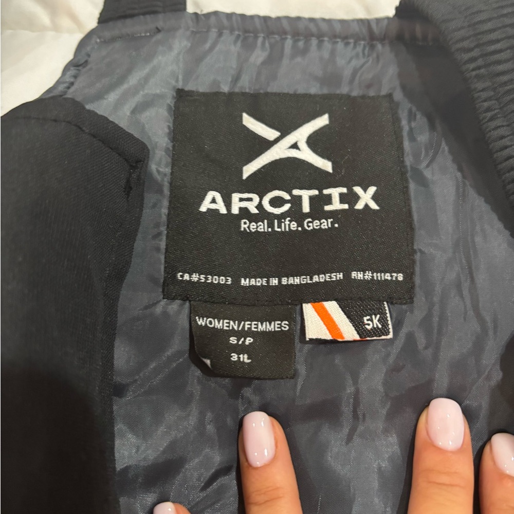 NWT Arctix Black Women's Ski Overalls